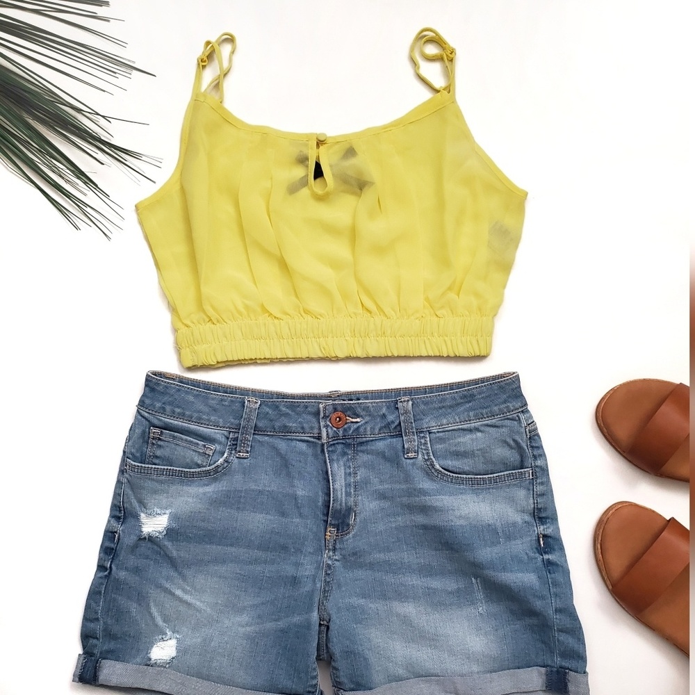 Neon Crop Top - Picture 2 of 2